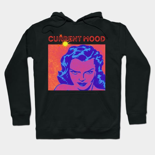 CURRENT MOOD COMICS WOMAN POWER POP ART Hoodie by DAZu